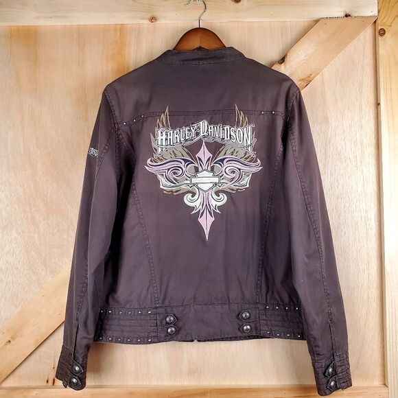 HARLEY DAVIDSON 3-1 Hooded Motorcycle Jacket in Size XL - Picture 4 of 16